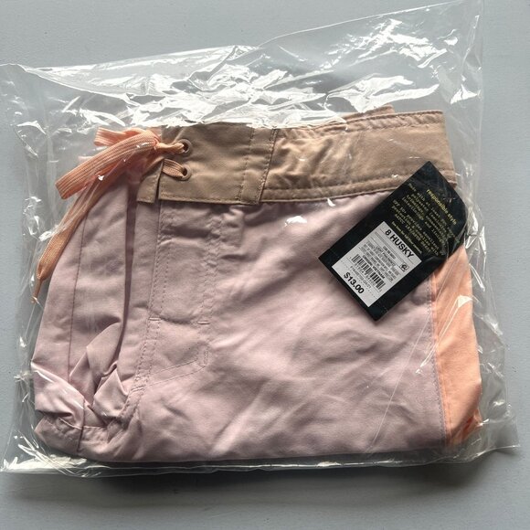 Art Class Boys' Colorblock Swim Trunks - Light Pink 8 Husky - Picture 4 of 5